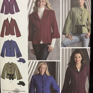 Simplicity Sewing Pattern 3563 Easy to Sew Jackets and Hats